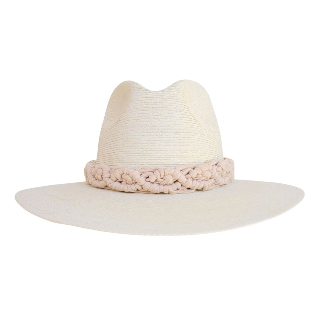 Amor Straw Indiana Crown Hat