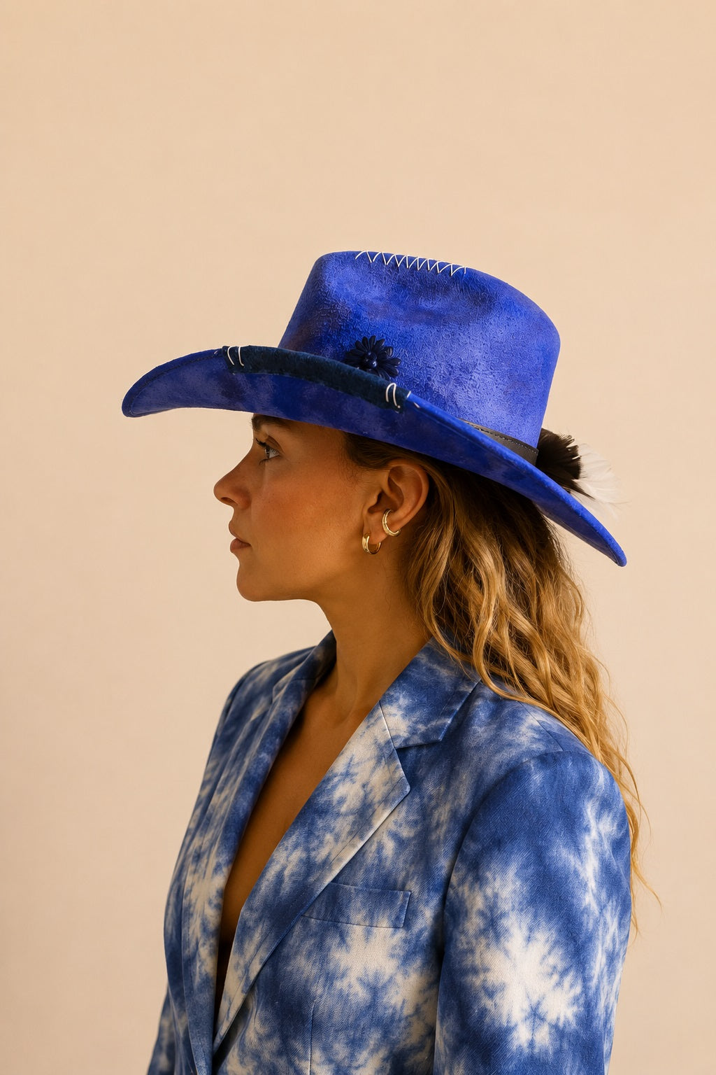 Benjamin Cowboy Crown Hat