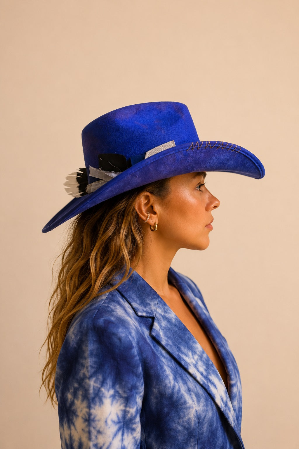Benjamin Cowboy Crown Hat