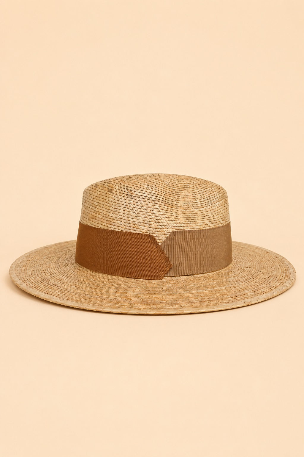 Cacia Straw Explorer Crown Hat