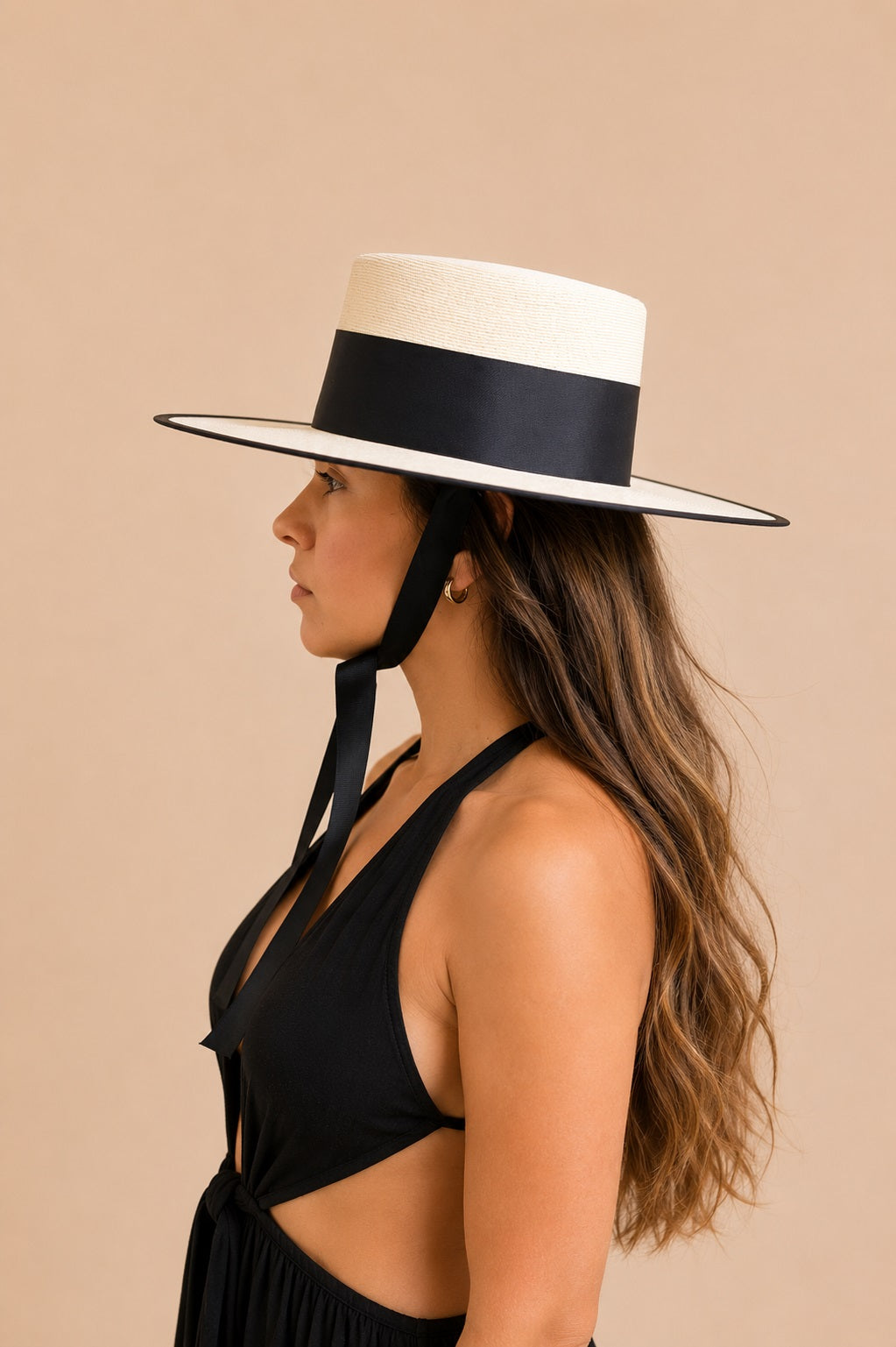 Connor Straw Boater Crown Hat