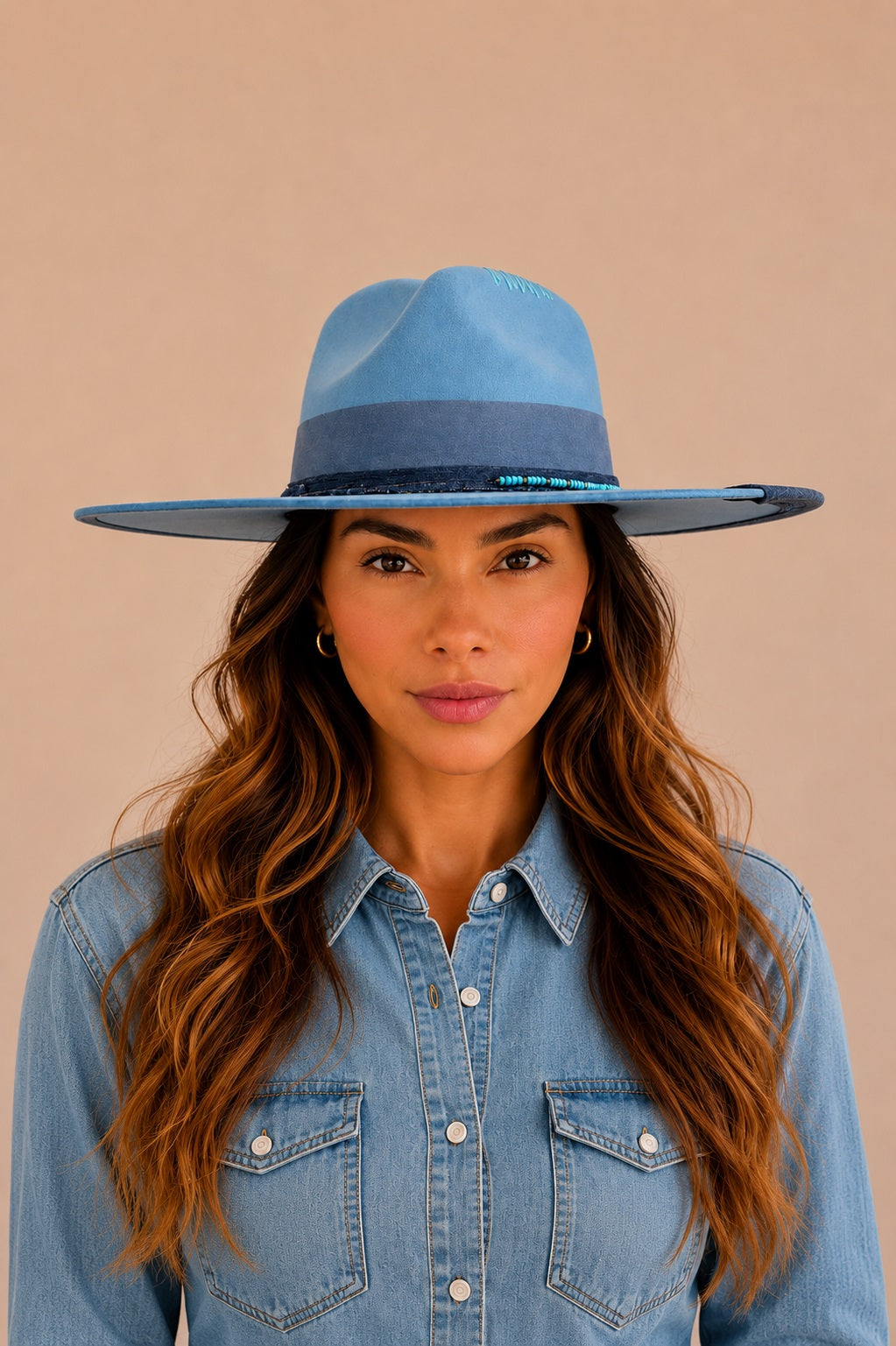 Dimitra Rancher Crown Hat