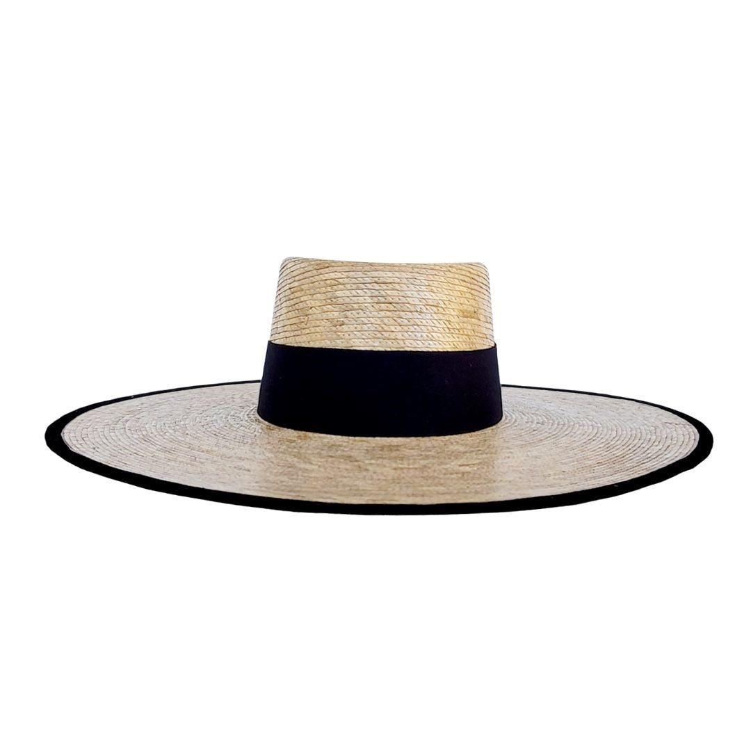Dolly Straw Telescope Crown Hat