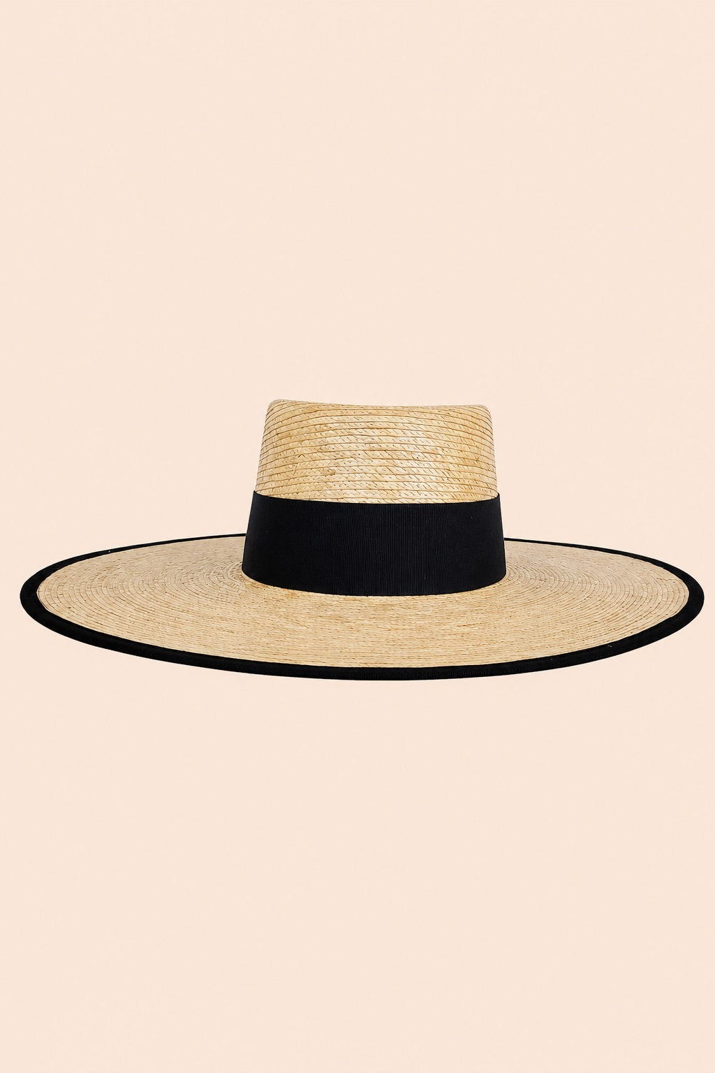 Dolly Straw Telescope Crown Hat