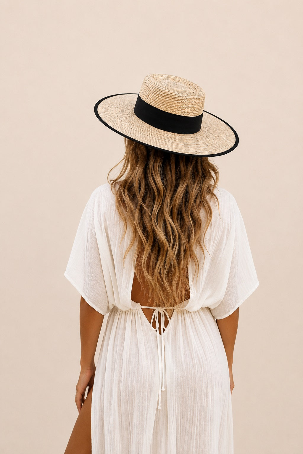 Dolly Straw Telescope Crown Hat