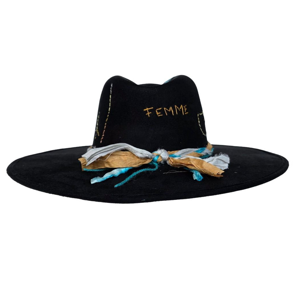 La Femme Rancher Crown Hat