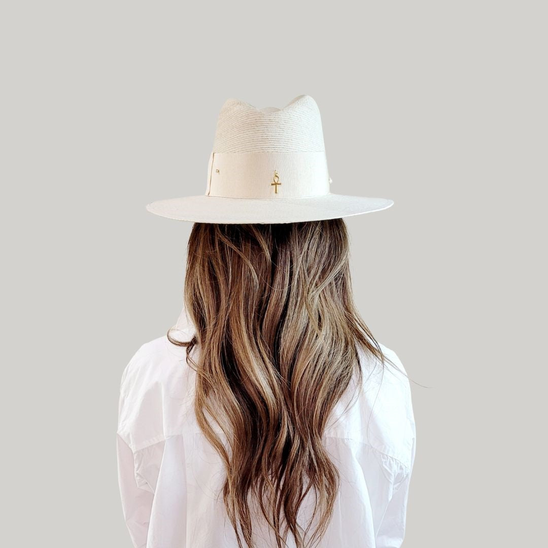 Frea Straw Indiana Crown Hat