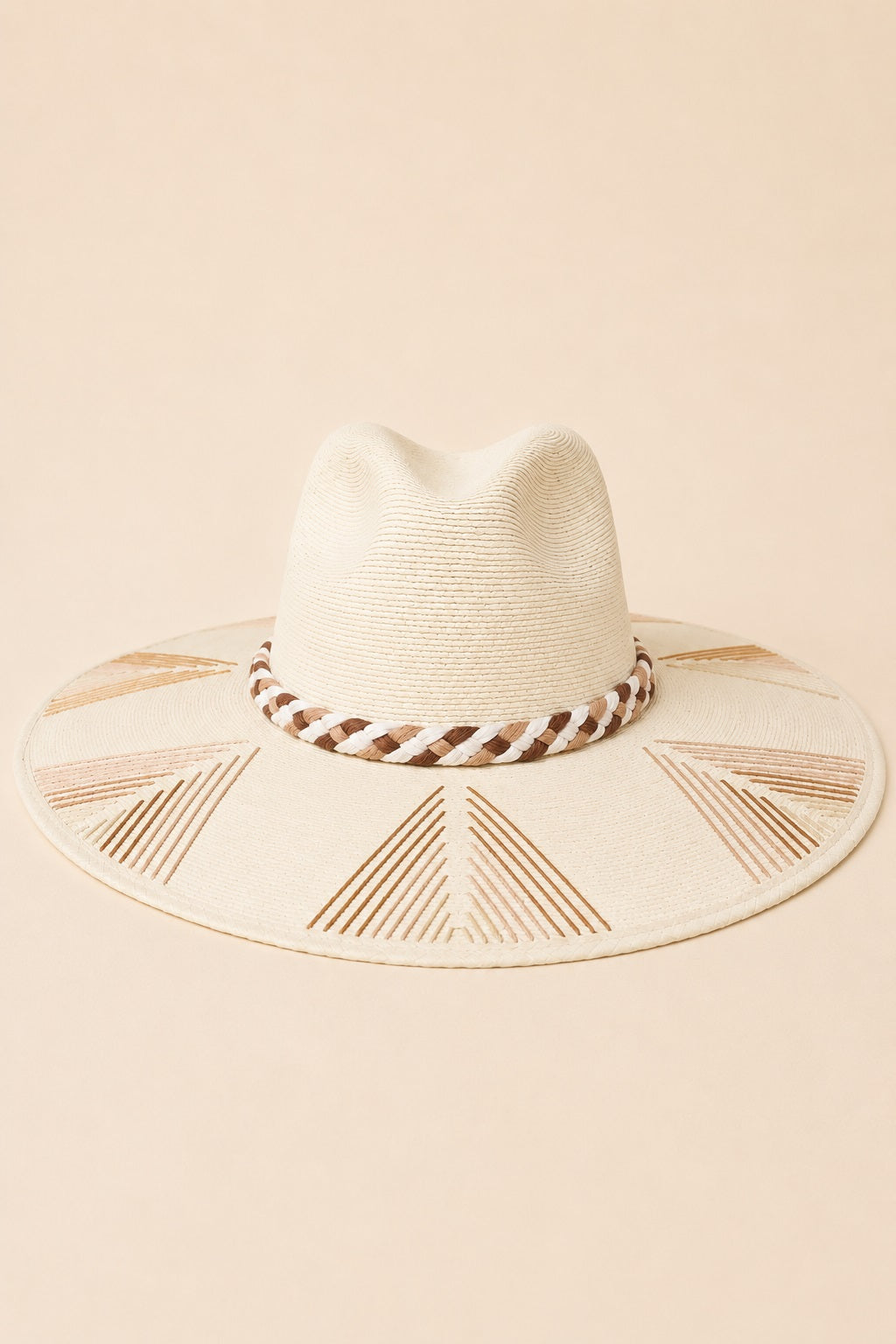 Galini Straw Indiana Crown Hat