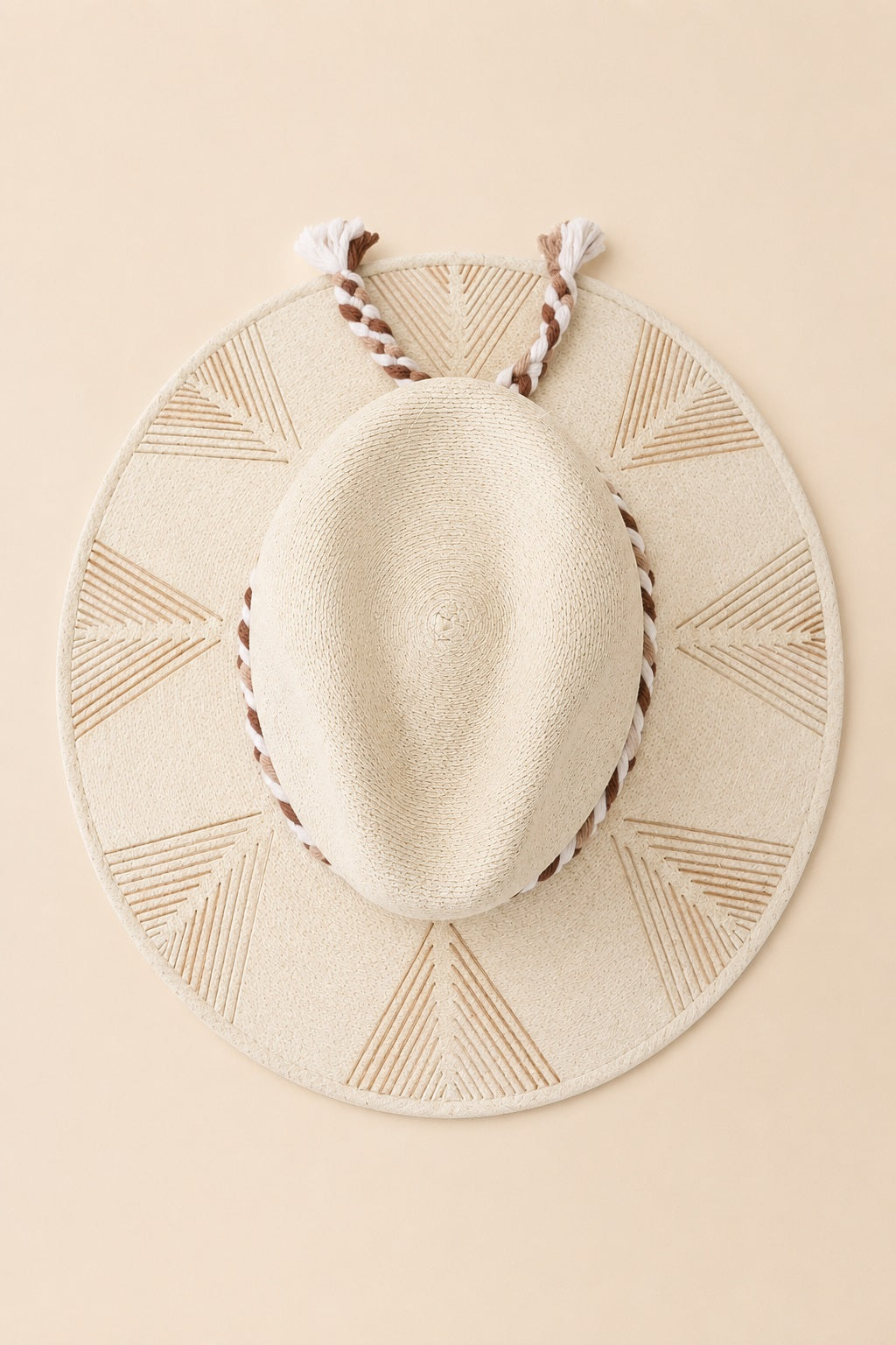 Galini Straw Indiana Crown Hat