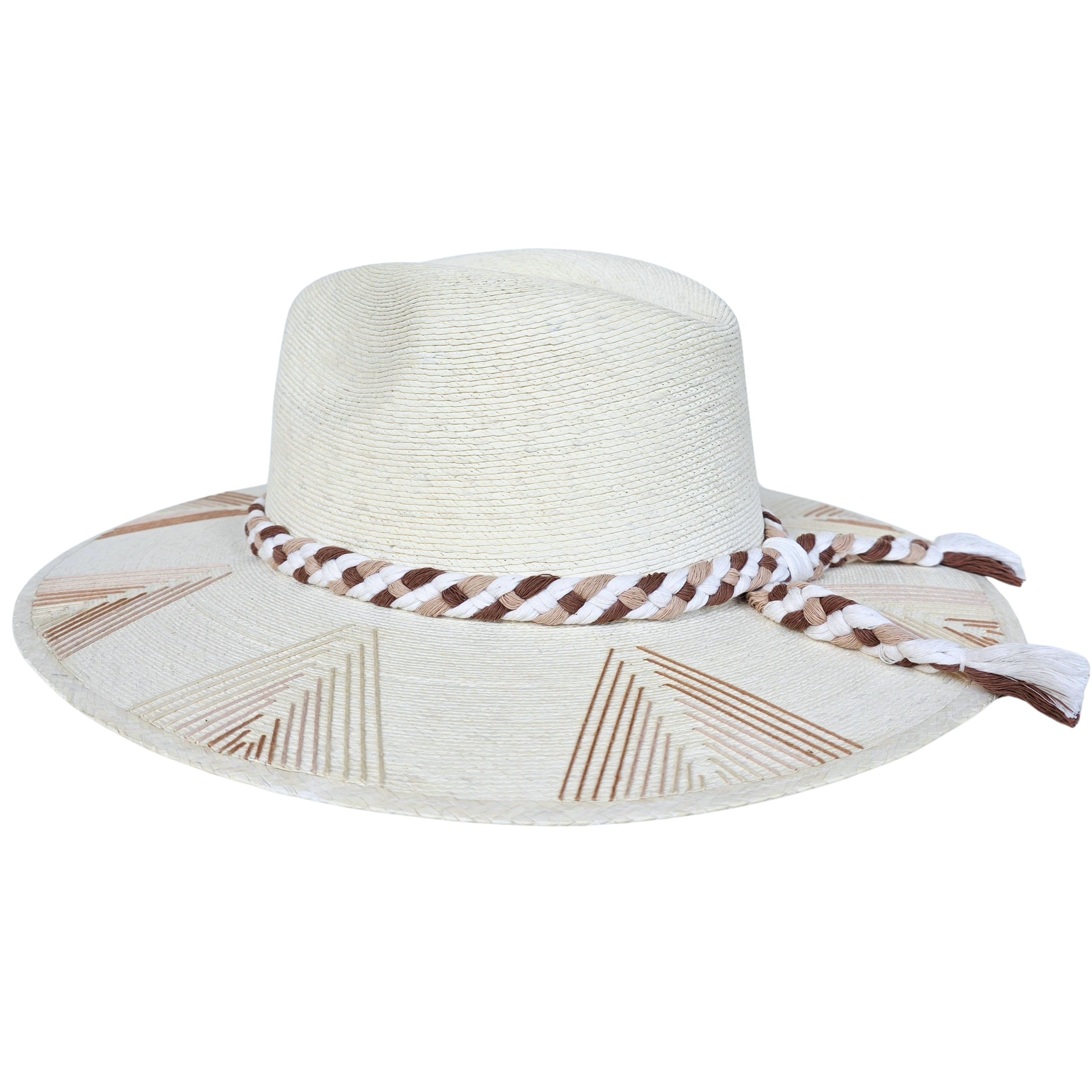 Galini Straw Indiana Crown Hat