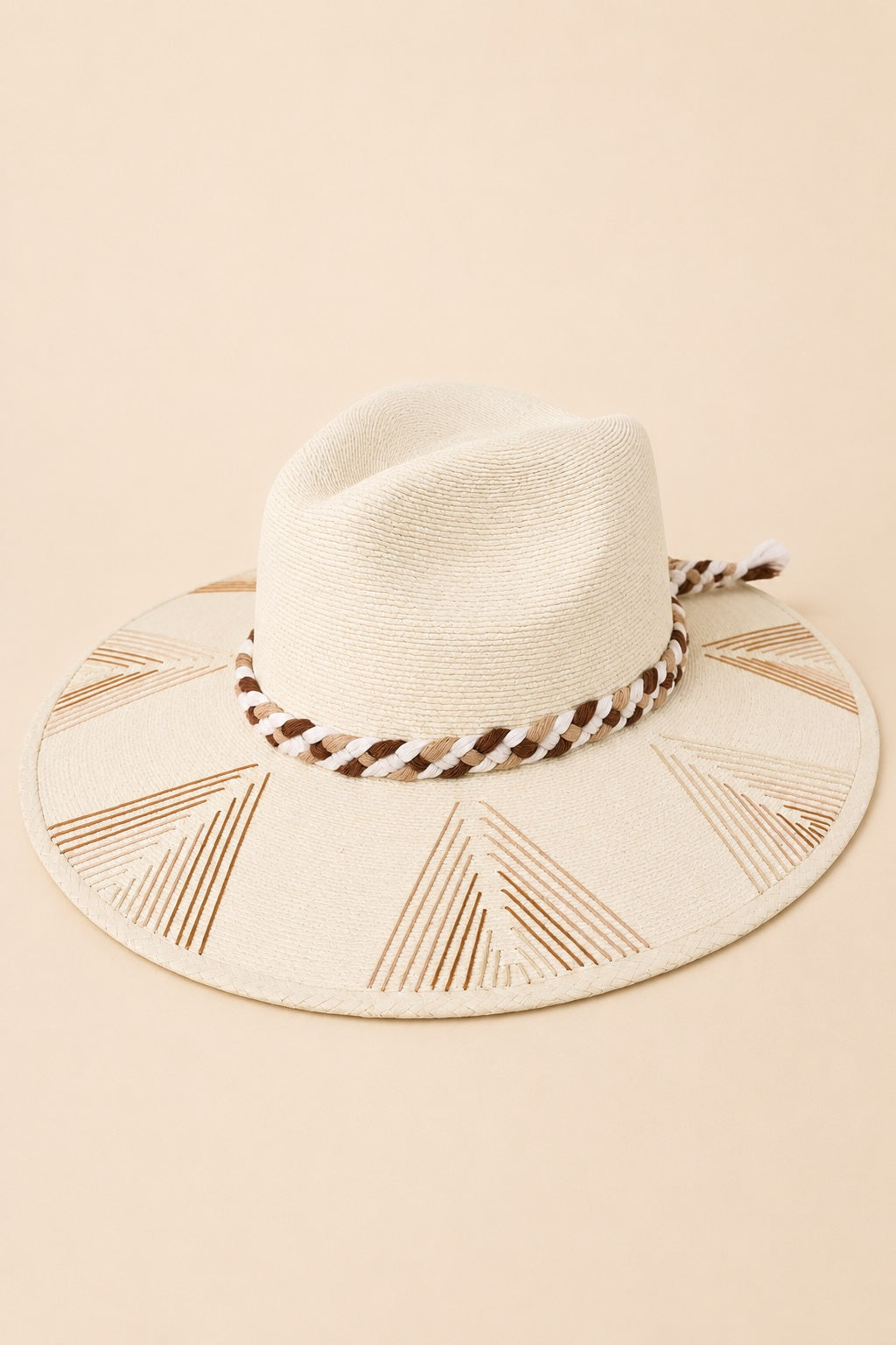 Galini Straw Indiana Crown Hat