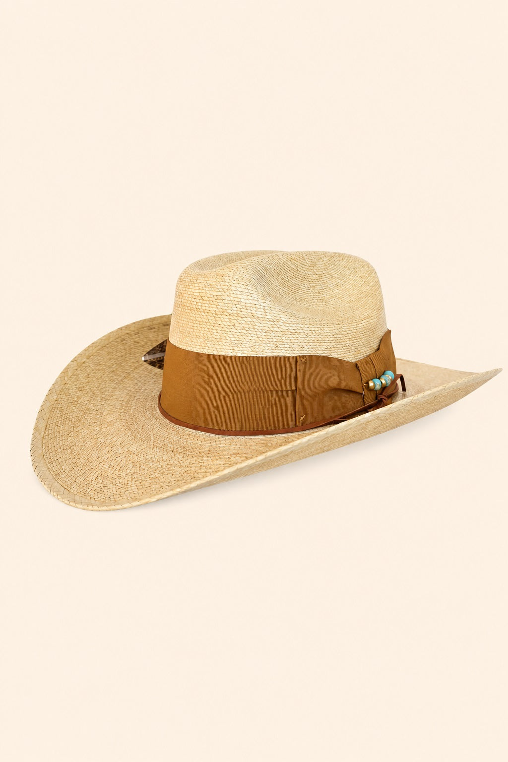 Haven Straw Cowboy Crown Hat