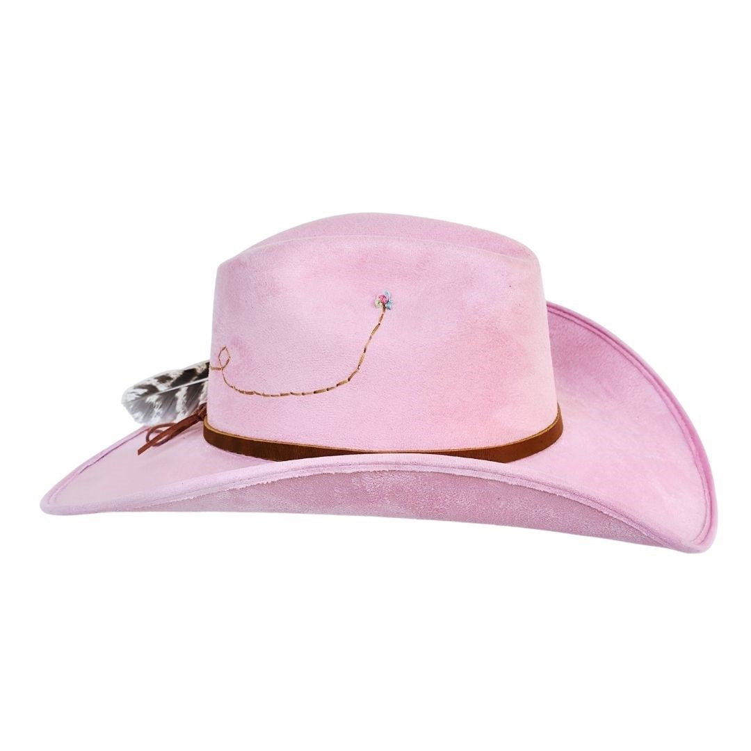 Hazel Cowboy Crown Hat