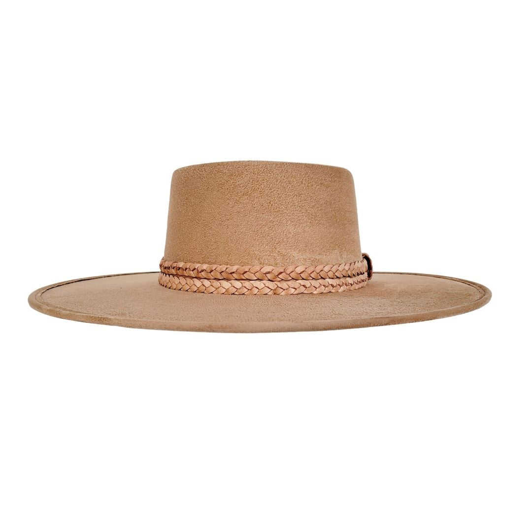 Justina Telescope Crown Hat