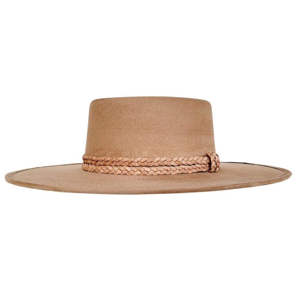 Justina Telescope Crown Hat