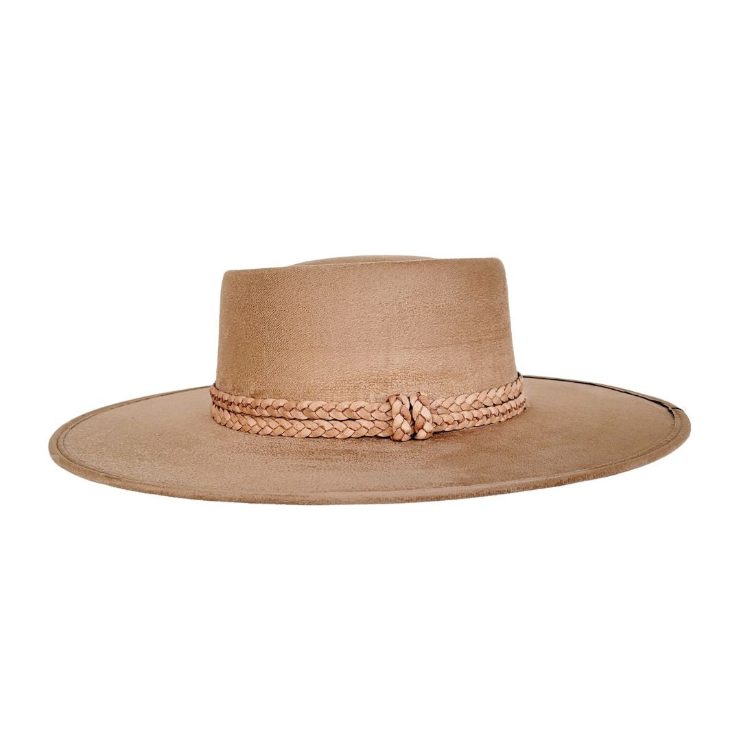 Justina Telescope Crown Hat