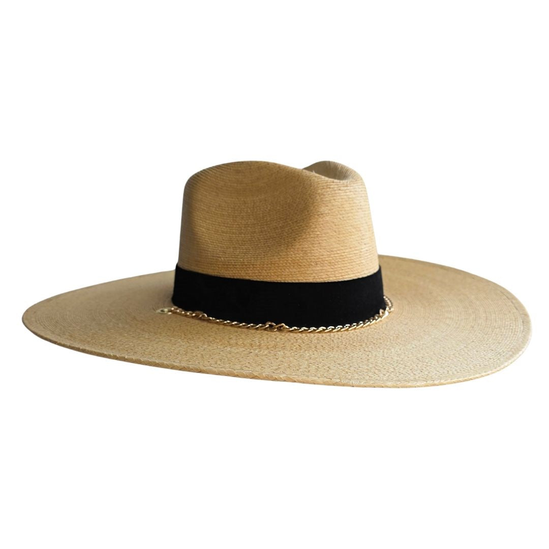 Kaba Straw Western Crown Hat