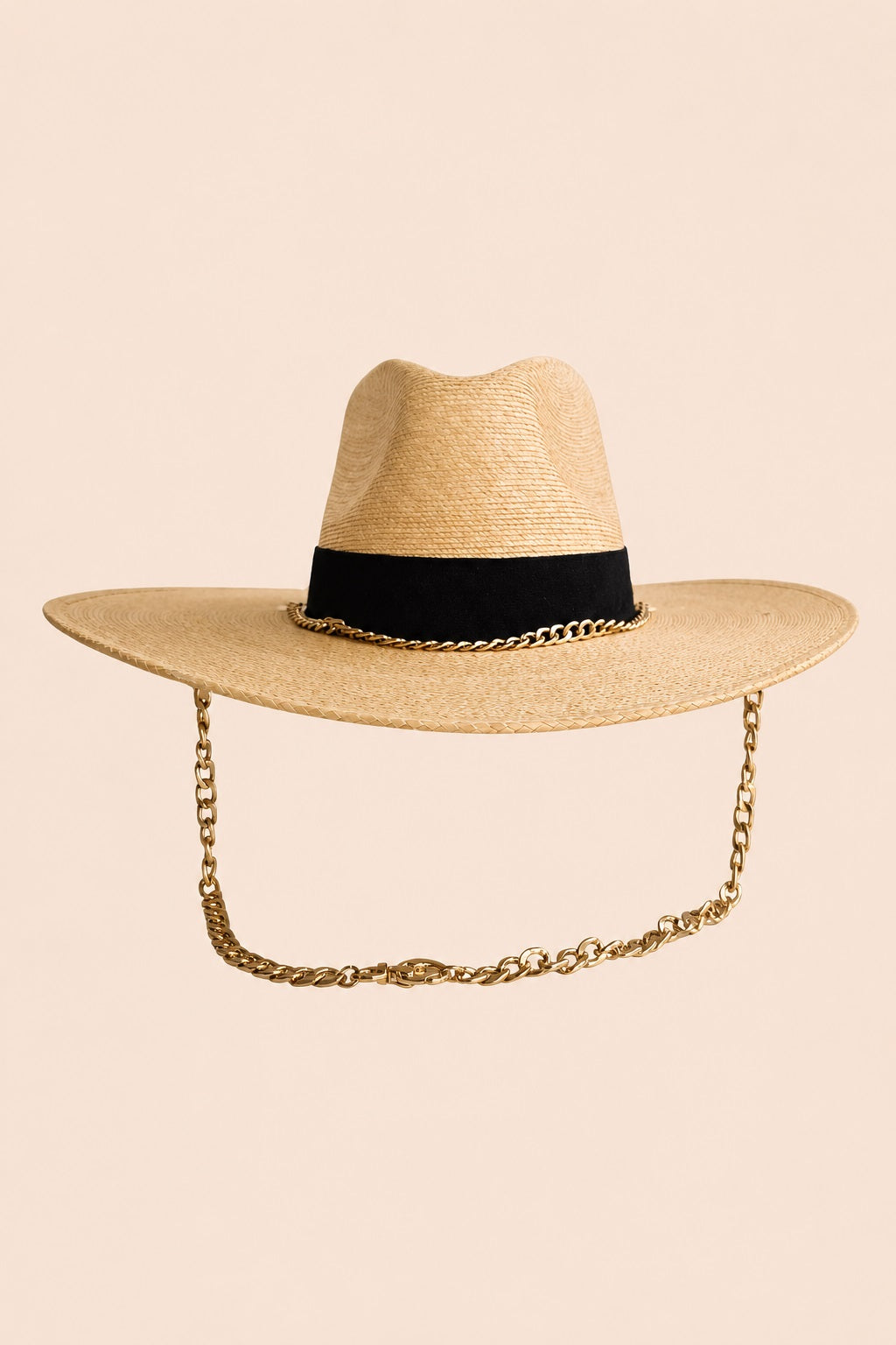 Kaba Straw Western Crown Hat