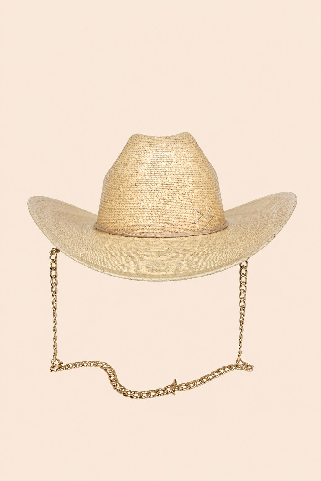 Khloe Straw Cowboy Crown Hat