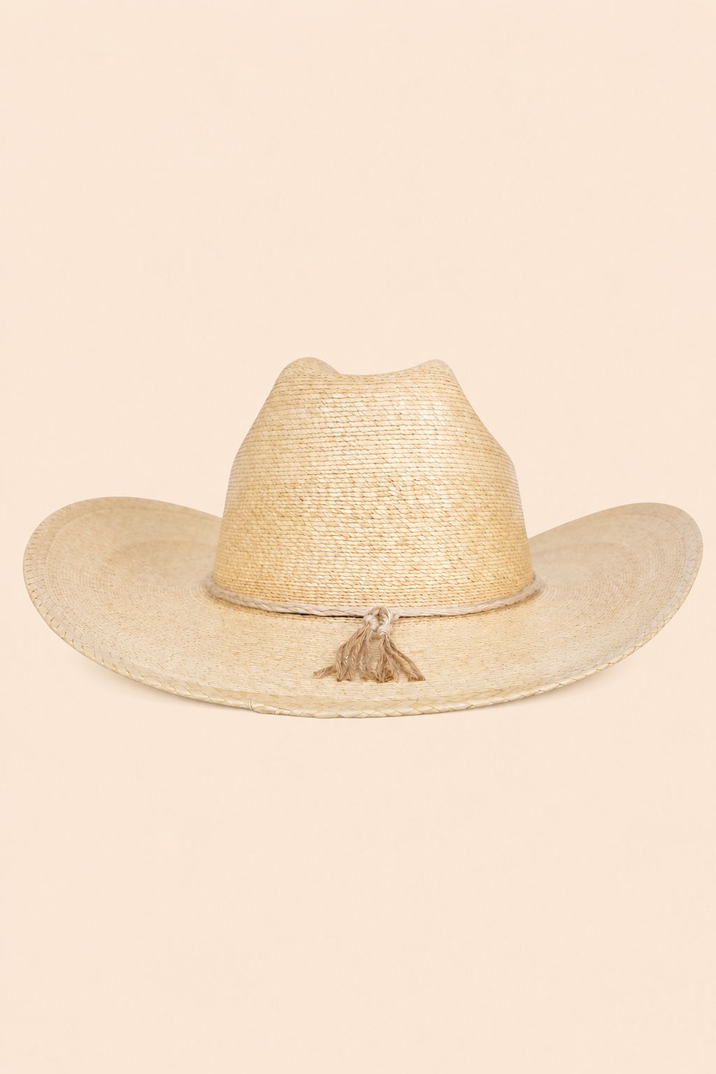 Khloe Straw Cowboy Crown Hat