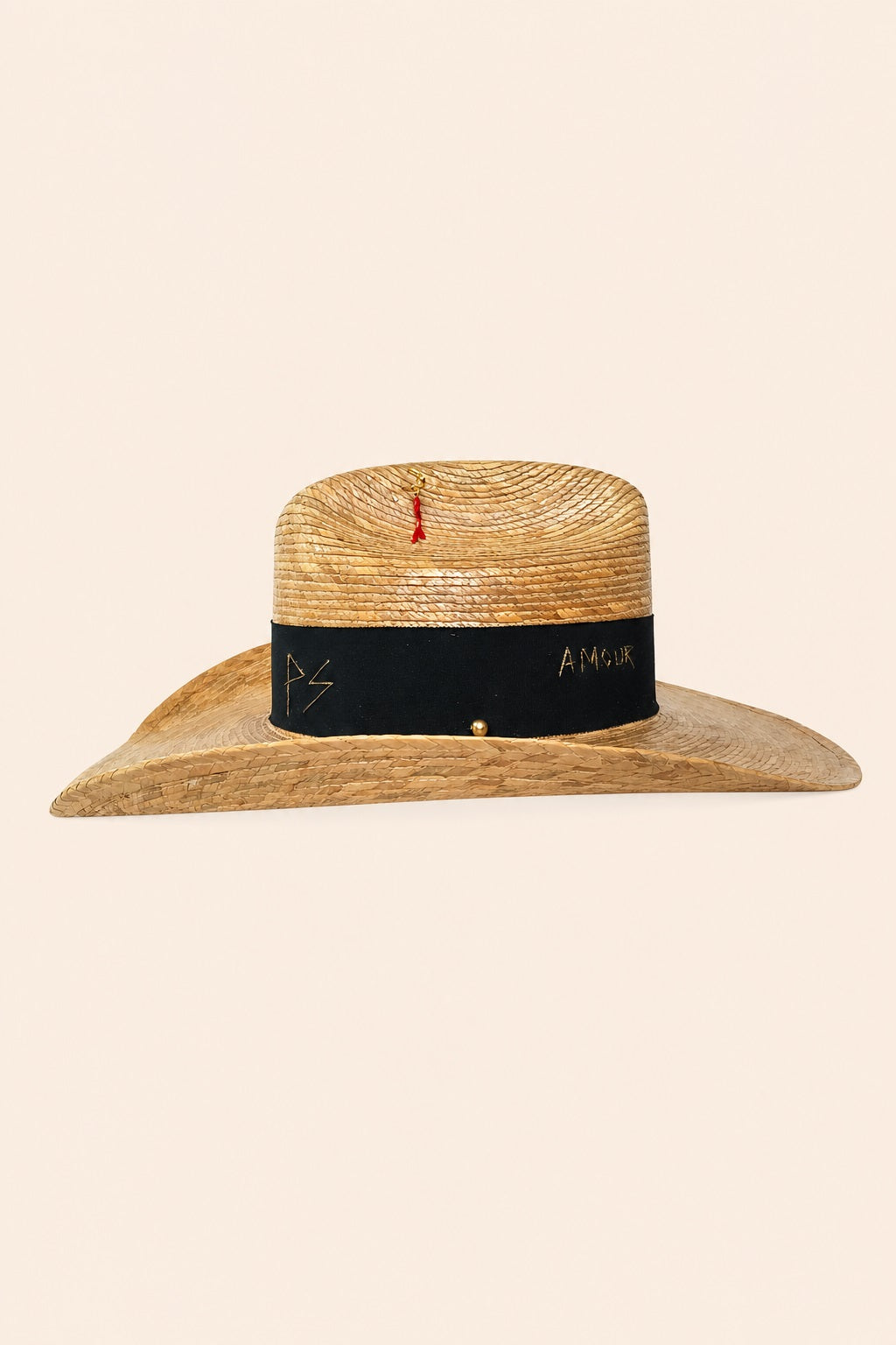Kore Straw Western Crown Hat