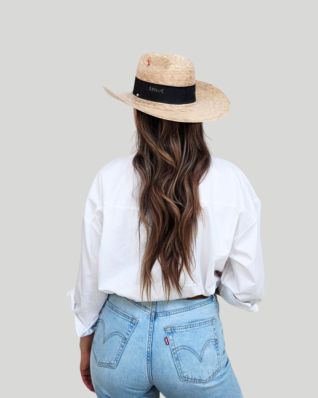 Kore Straw Western Crown Hat