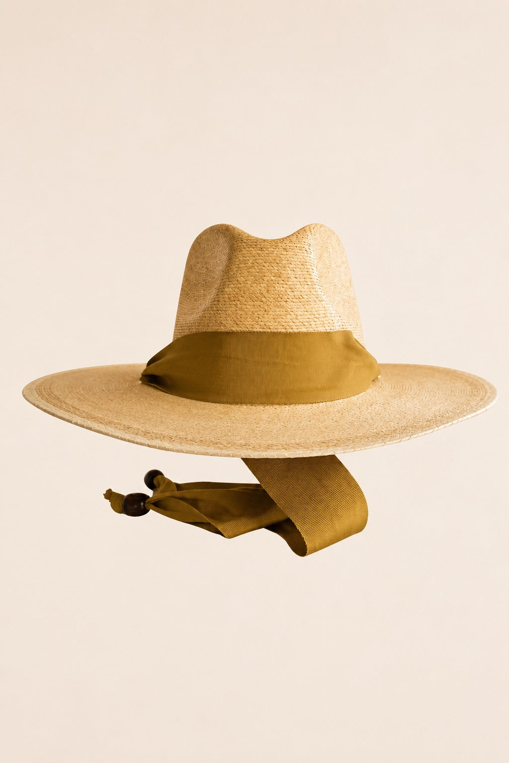 Leah Straw Western Crown Hat