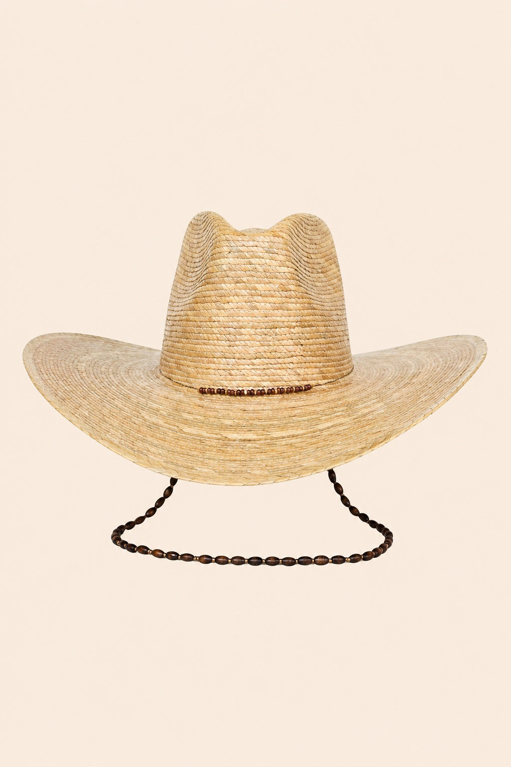 Louiza Straw Western Crown Hat