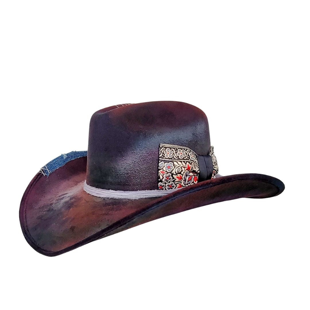 Luciana Cowboy Crown Hat