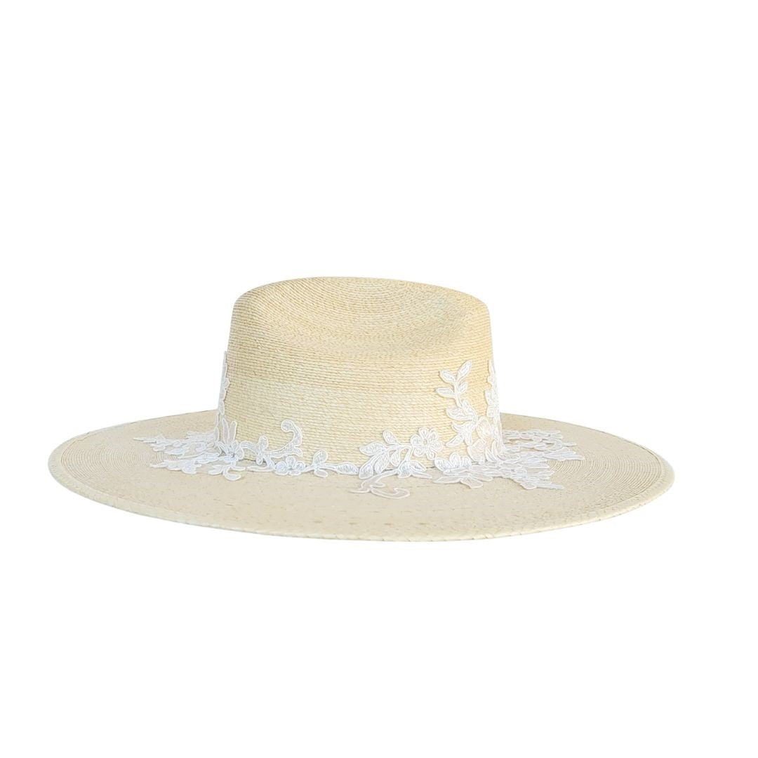 Matilda Straw Truman Crown Hat