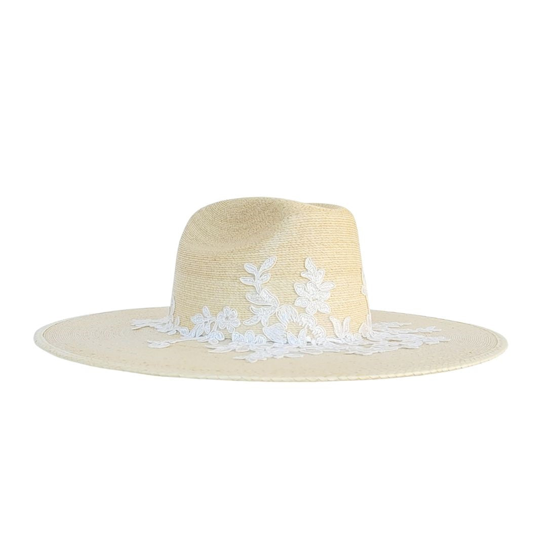 Matilda Straw Truman Crown Hat