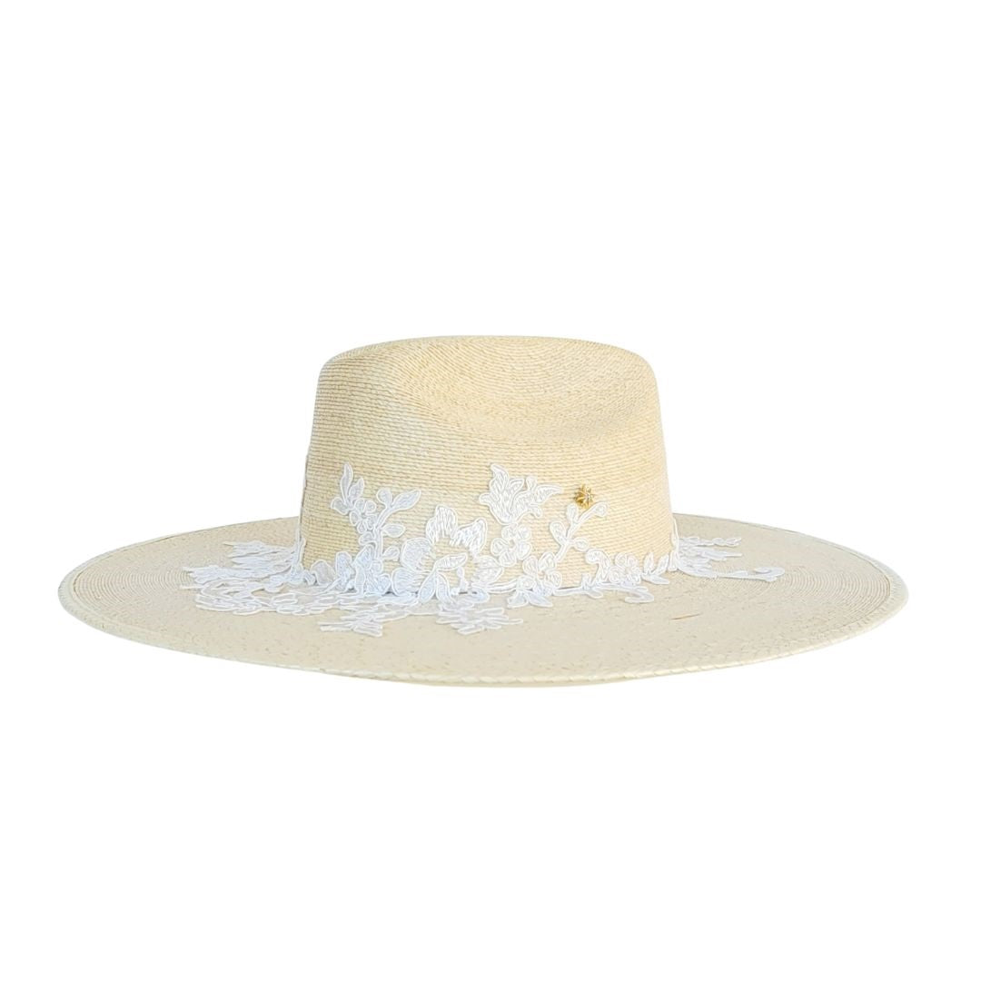 Matilda Straw Truman Crown Hat
