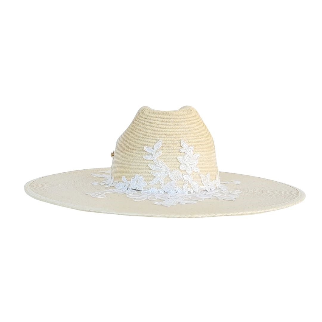 Matilda Straw Truman Crown Hat