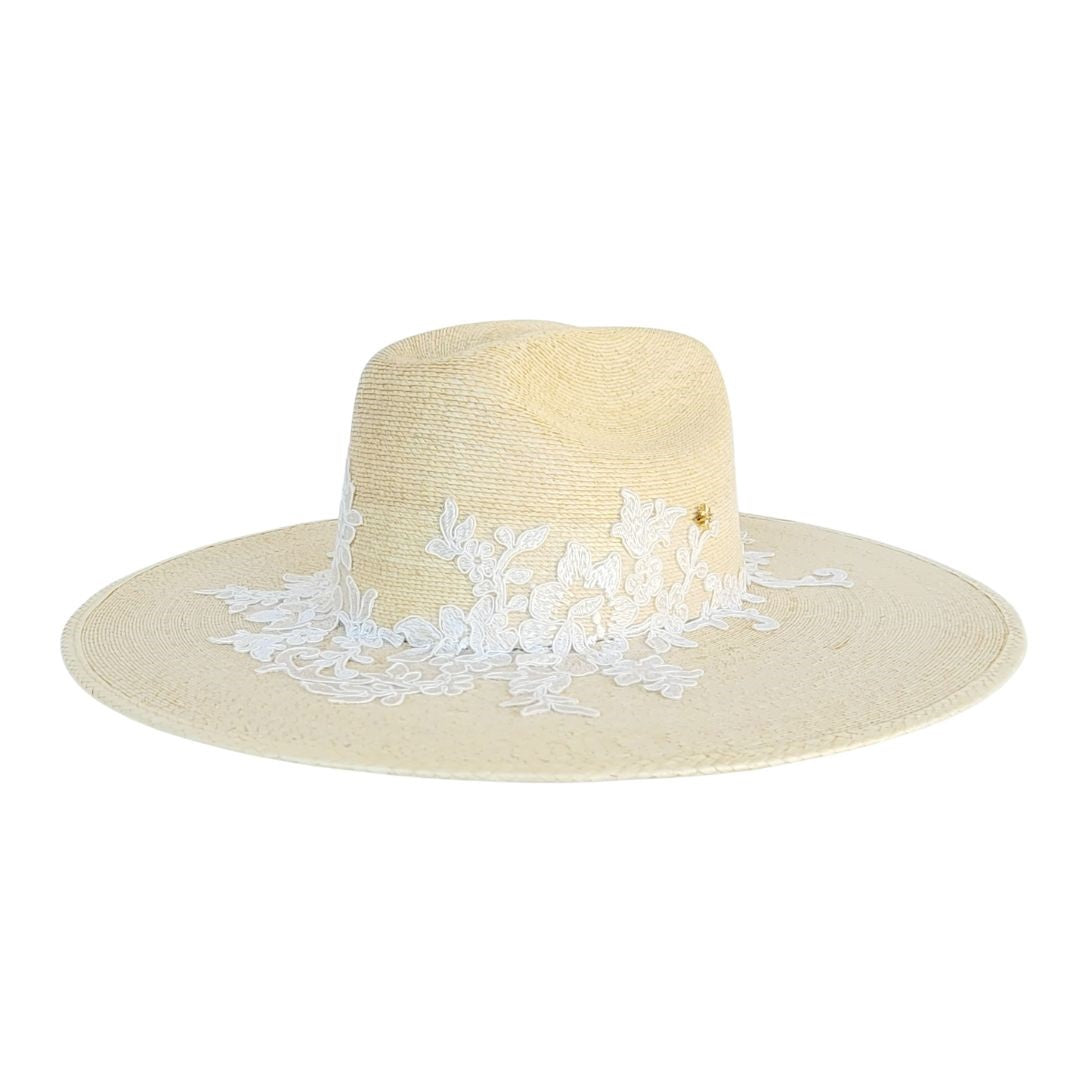 Matilda Straw Truman Crown Hat