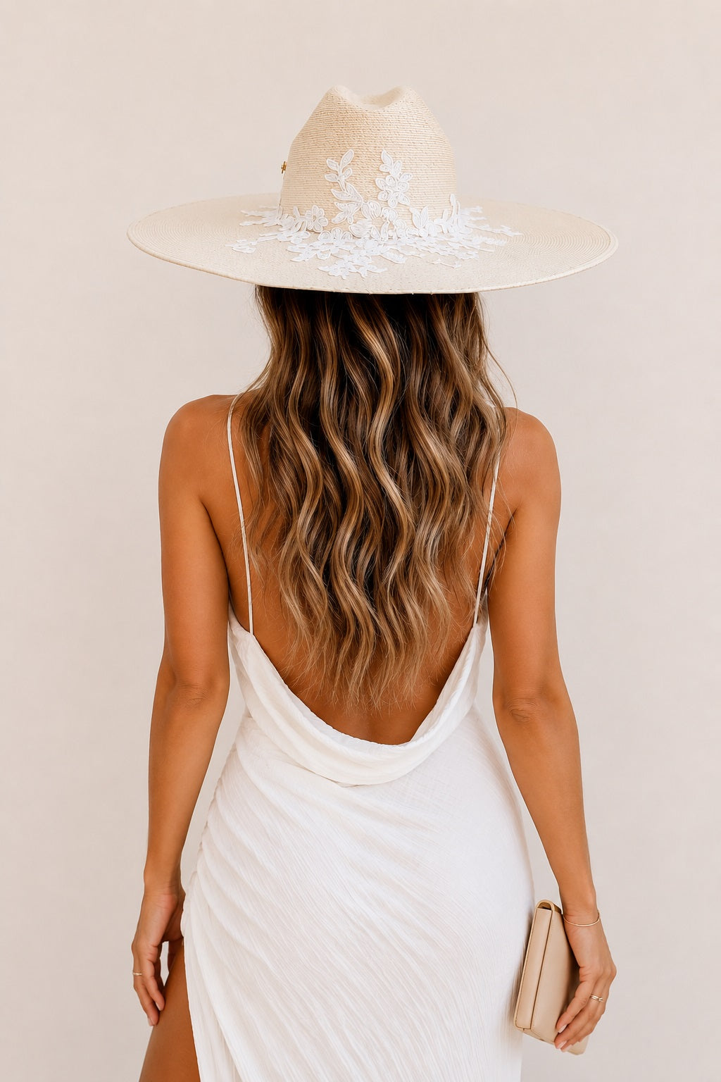 Matilda Straw Truman Crown Hat