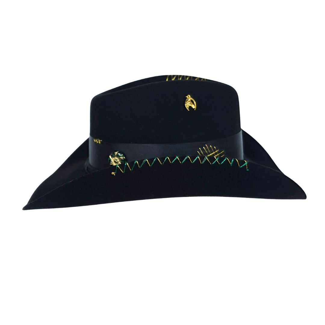 Orelia Western Trompo Crown Hat
