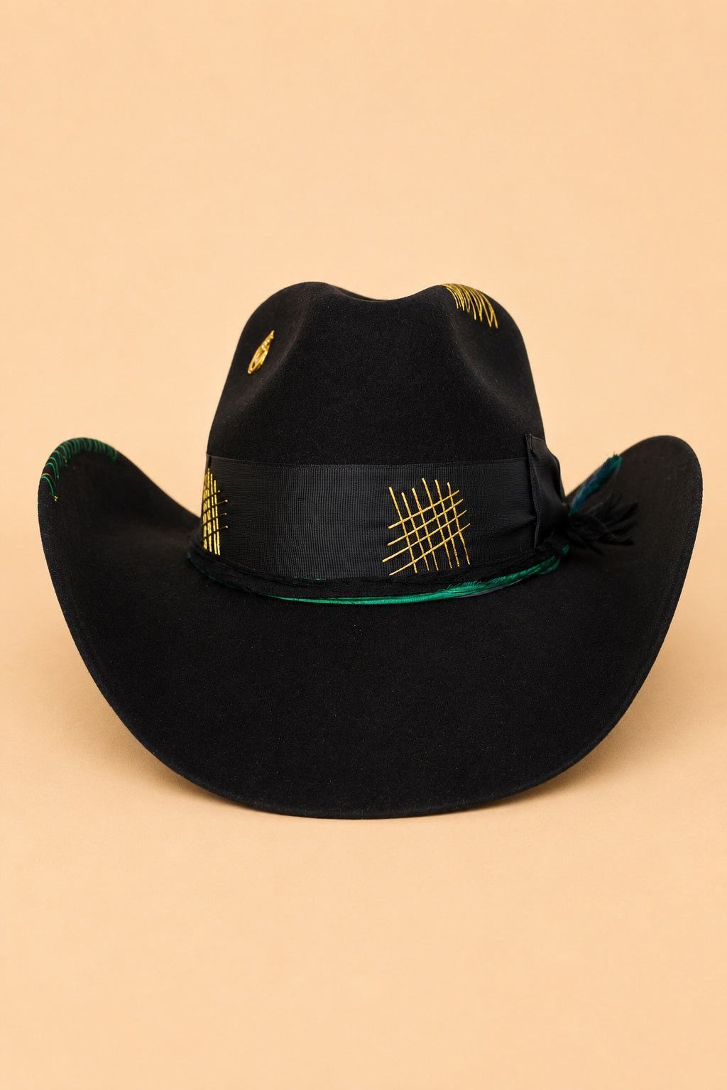 Orelia Western Trompo Crown Hat