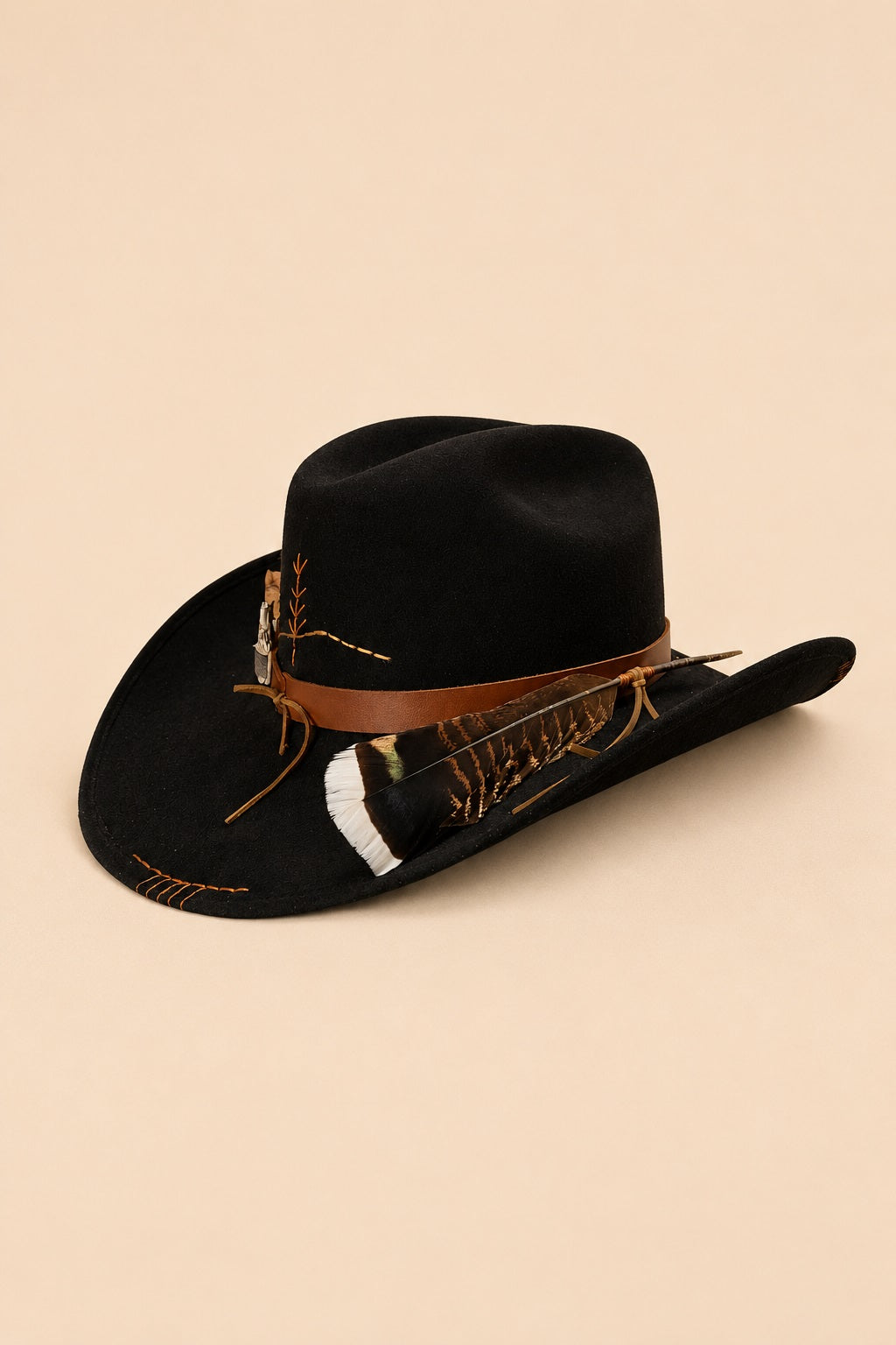Page Cowboy Crown Hat