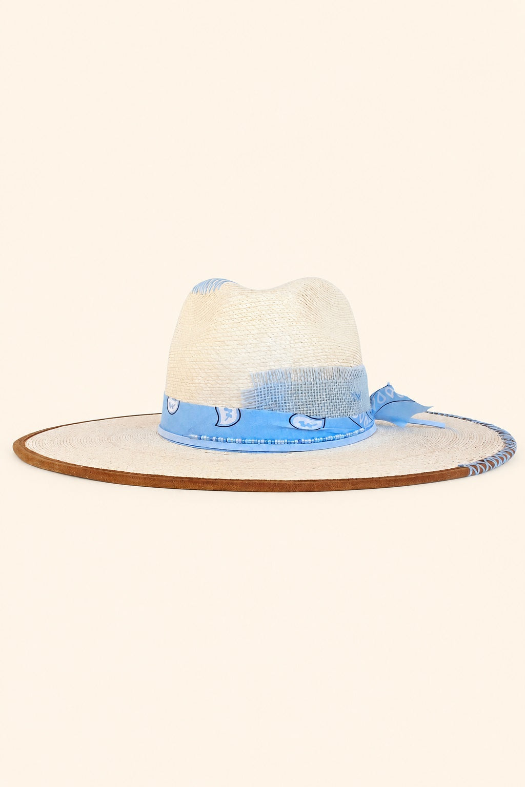 Polina Straw Indiana Crown Hat