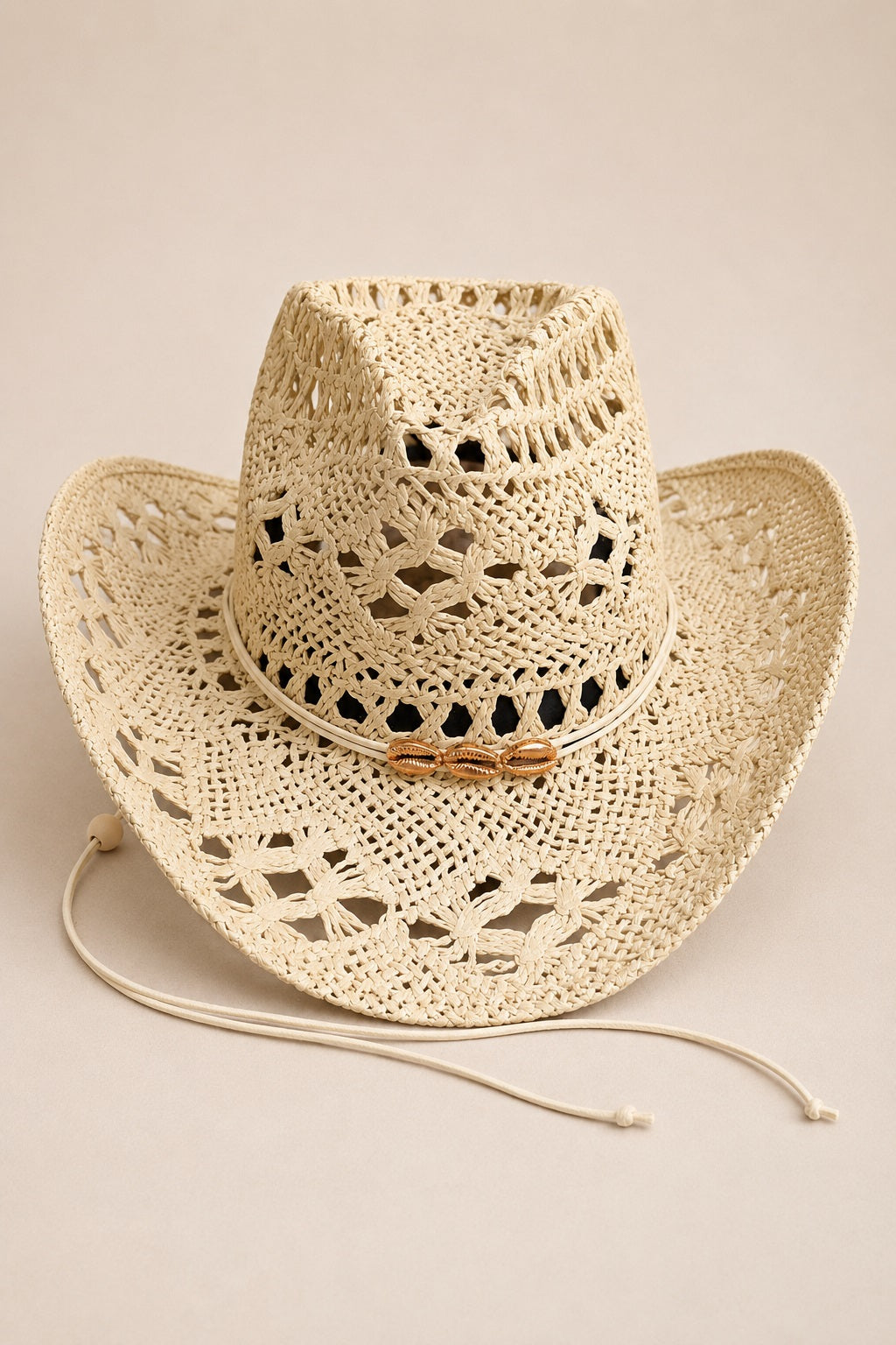 Randi Vented Straw Western Hat