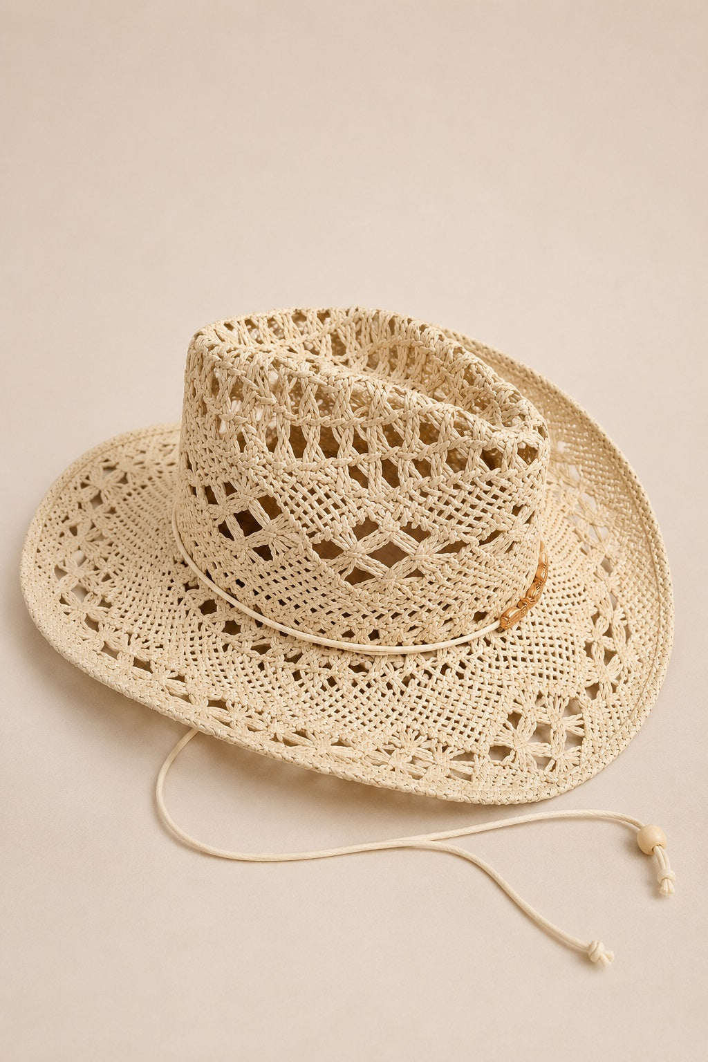 Randi Vented Straw Western Hat