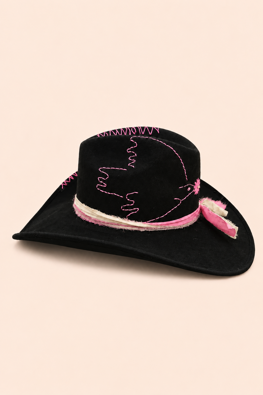 Penelope Cowboy Crown Hat -