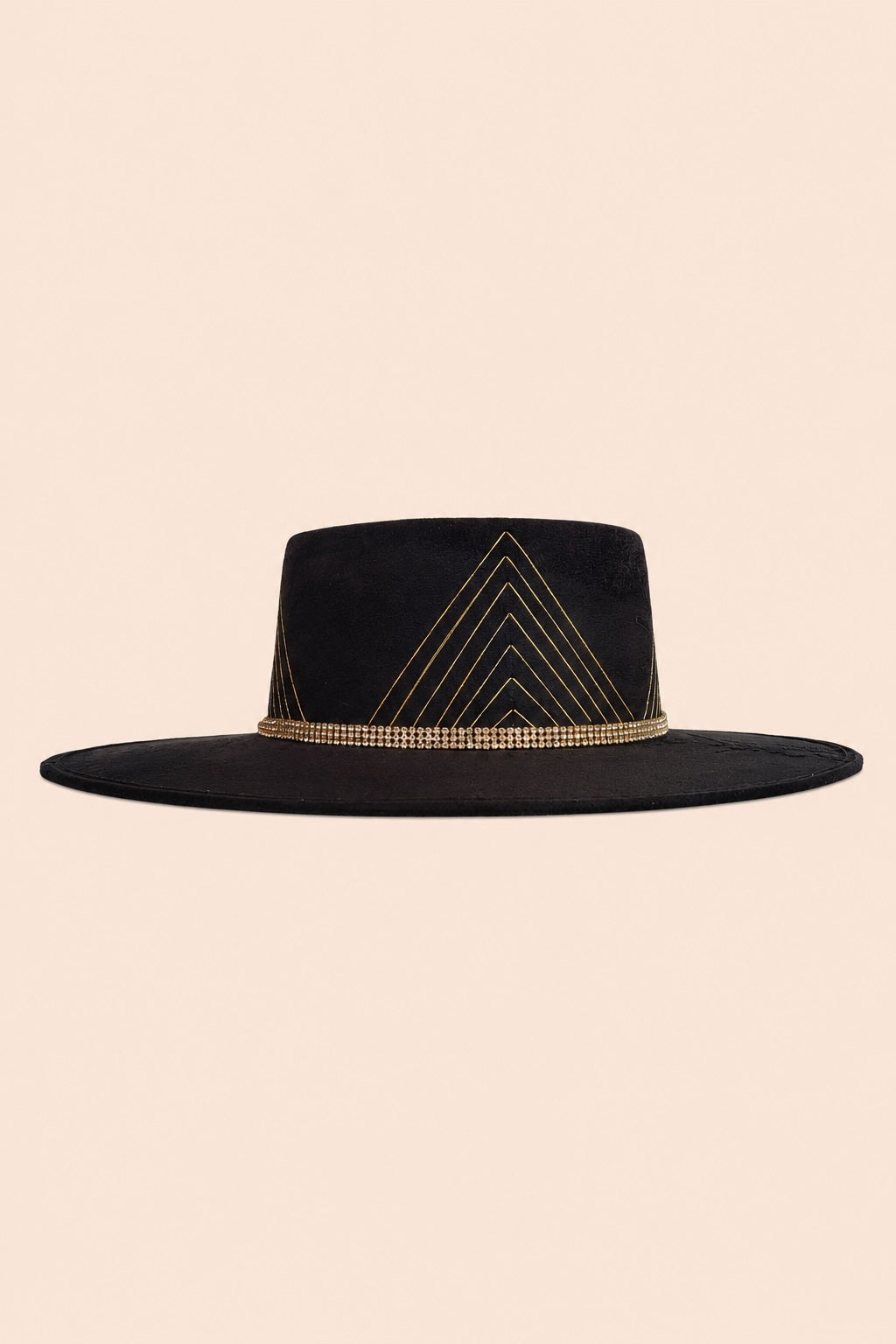 Sanem Telescope Crown Hat - Black