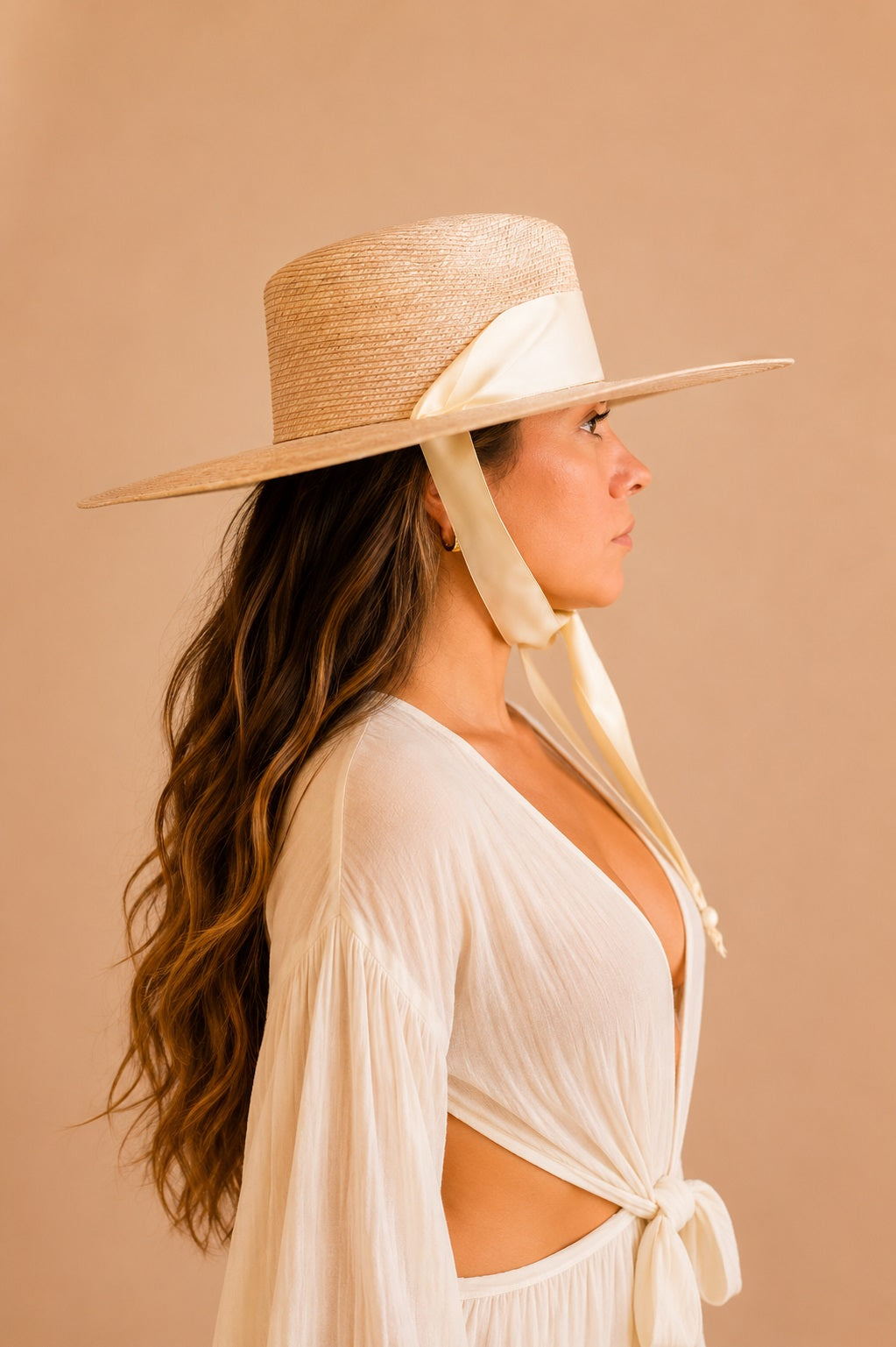 Sophia Straw Explorer Crown Hat