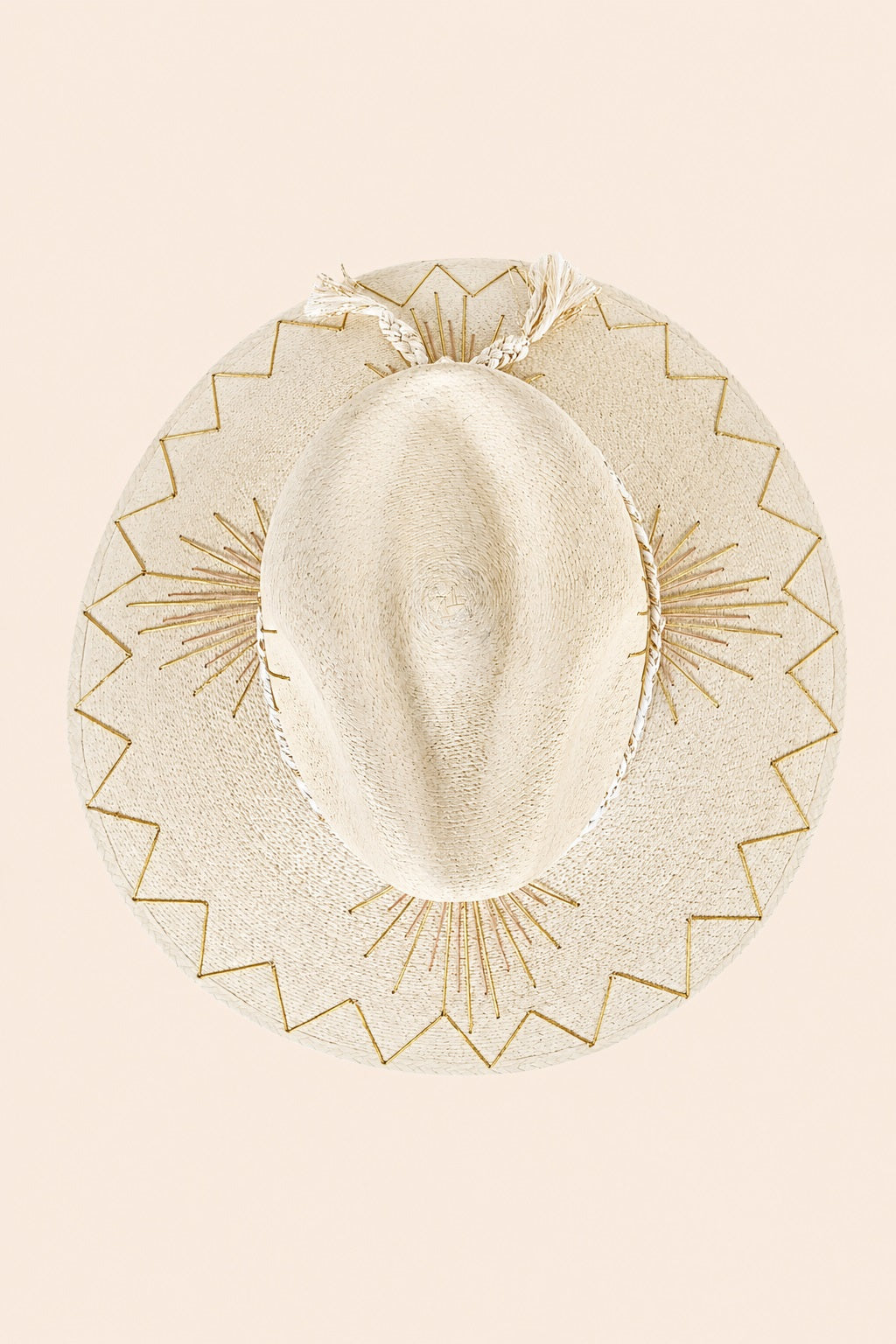 Tasia Straw Indiana Crown Hat