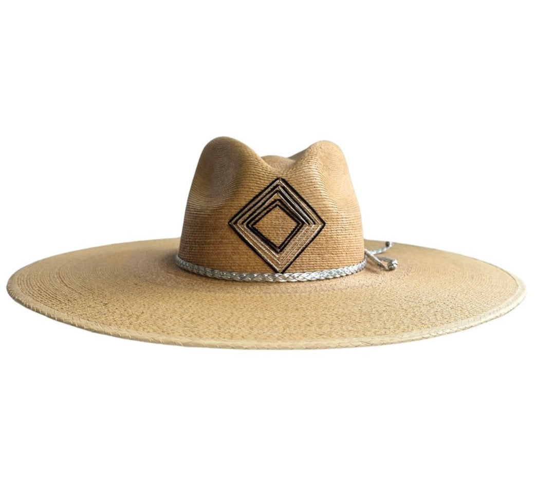Tatiana Straw Explorer Crown Hat