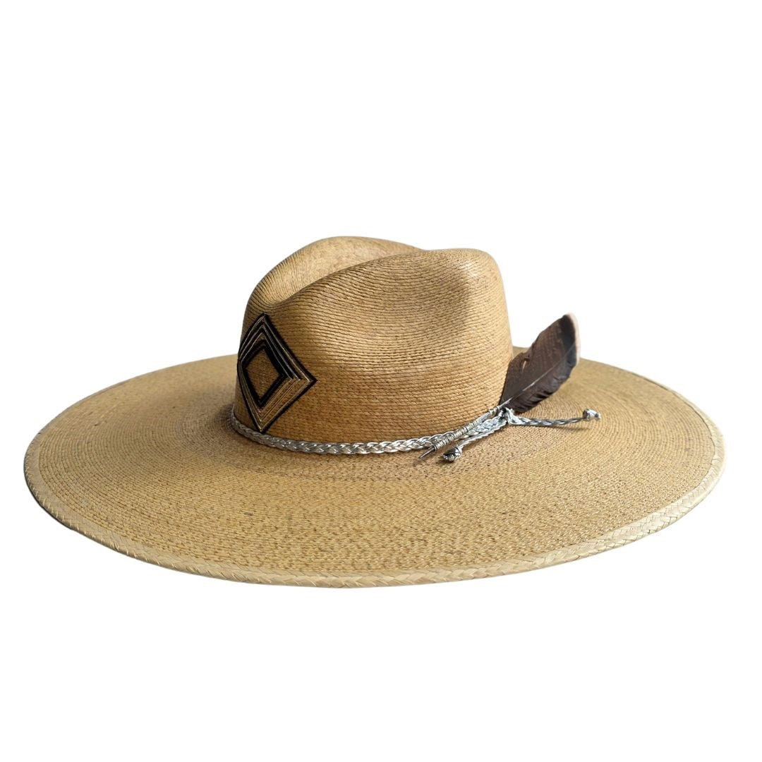Tatiana Straw Explorer Crown Hat