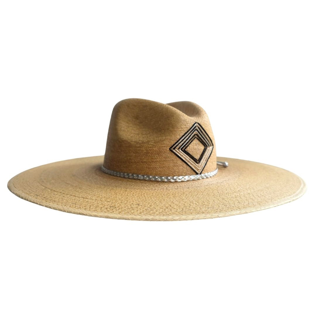 Tatiana Straw Explorer Crown Hat
