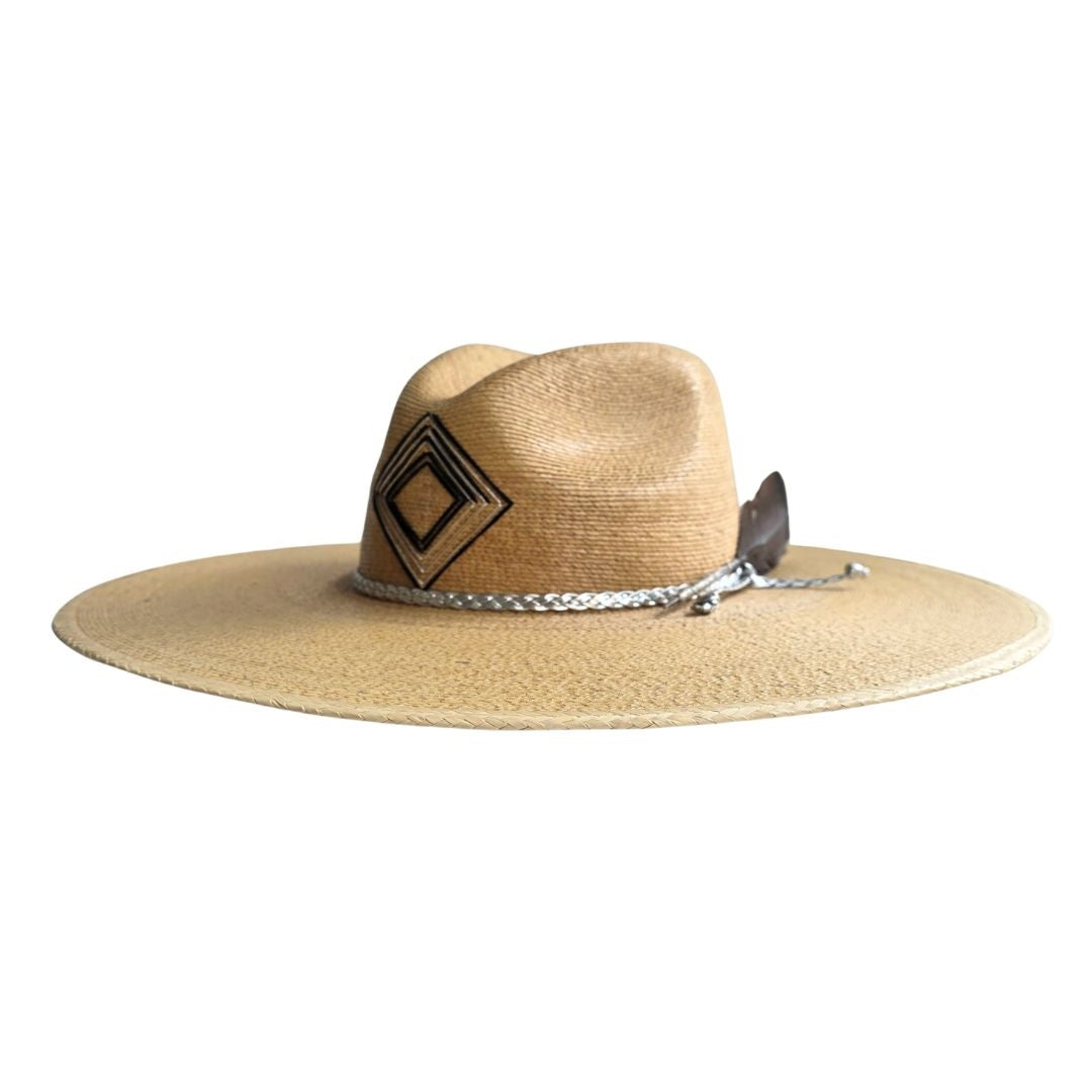 Tatiana Straw Explorer Crown Hat