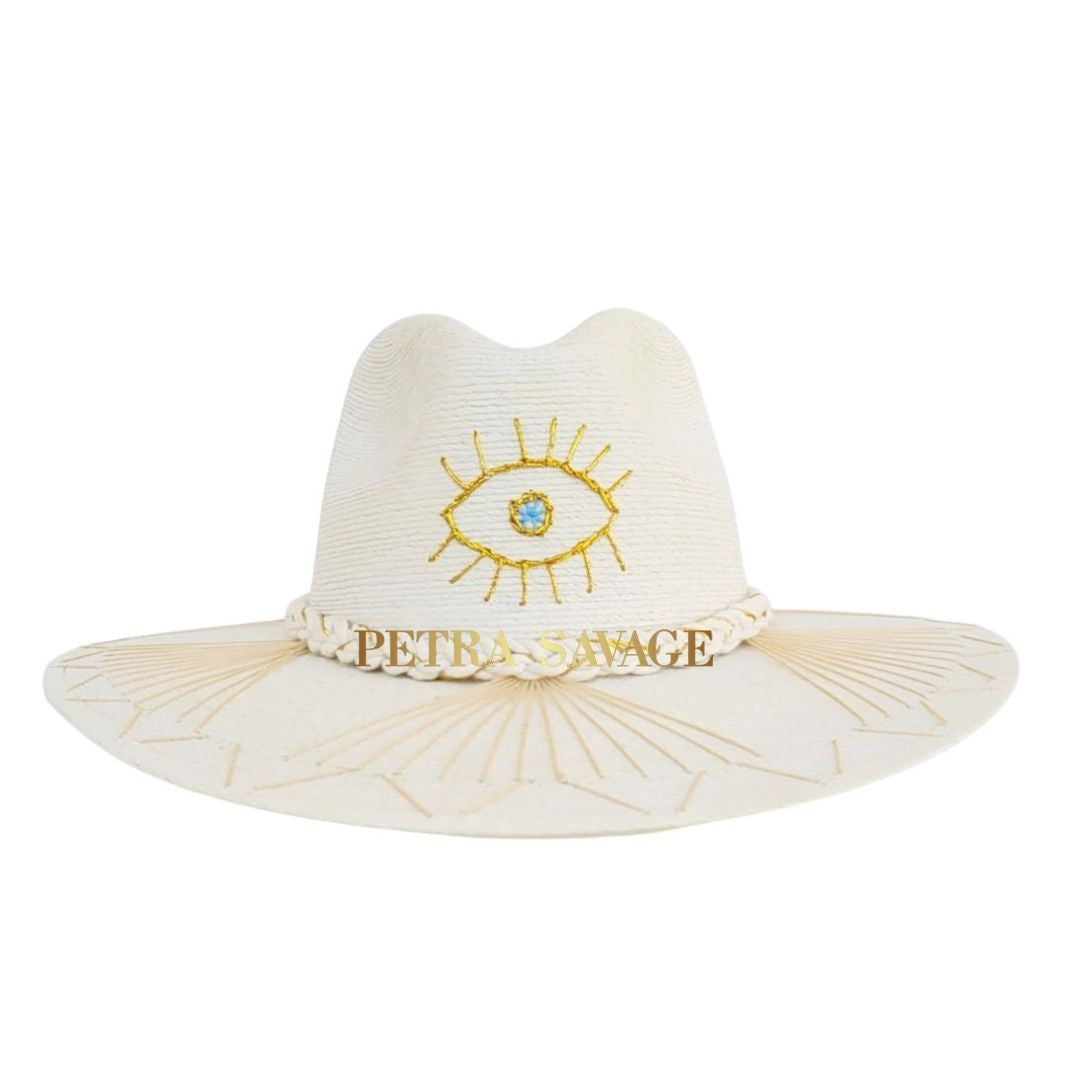 The Eye Straw Indiana Crown Hat